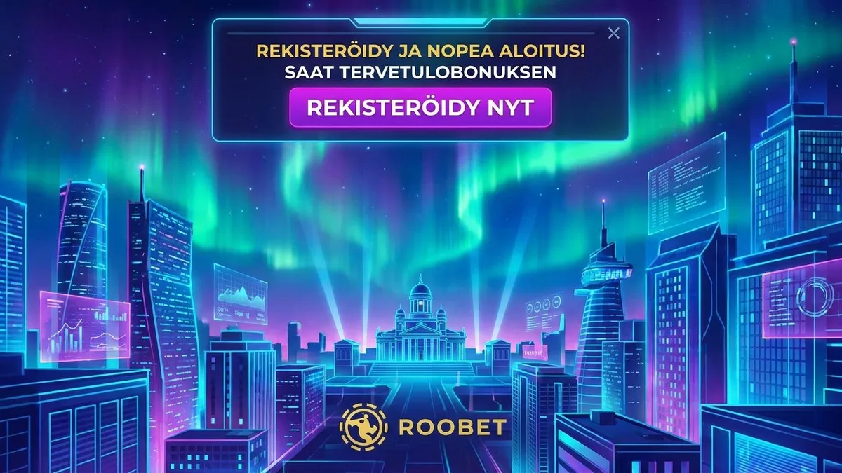 Rekisteröidy bonuksen kanssa